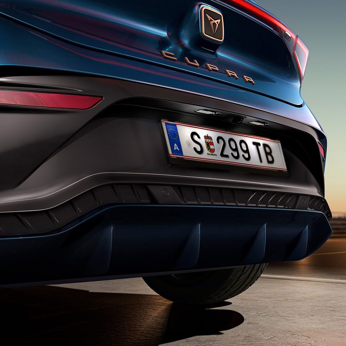 CUPRA Born hátsó rész
