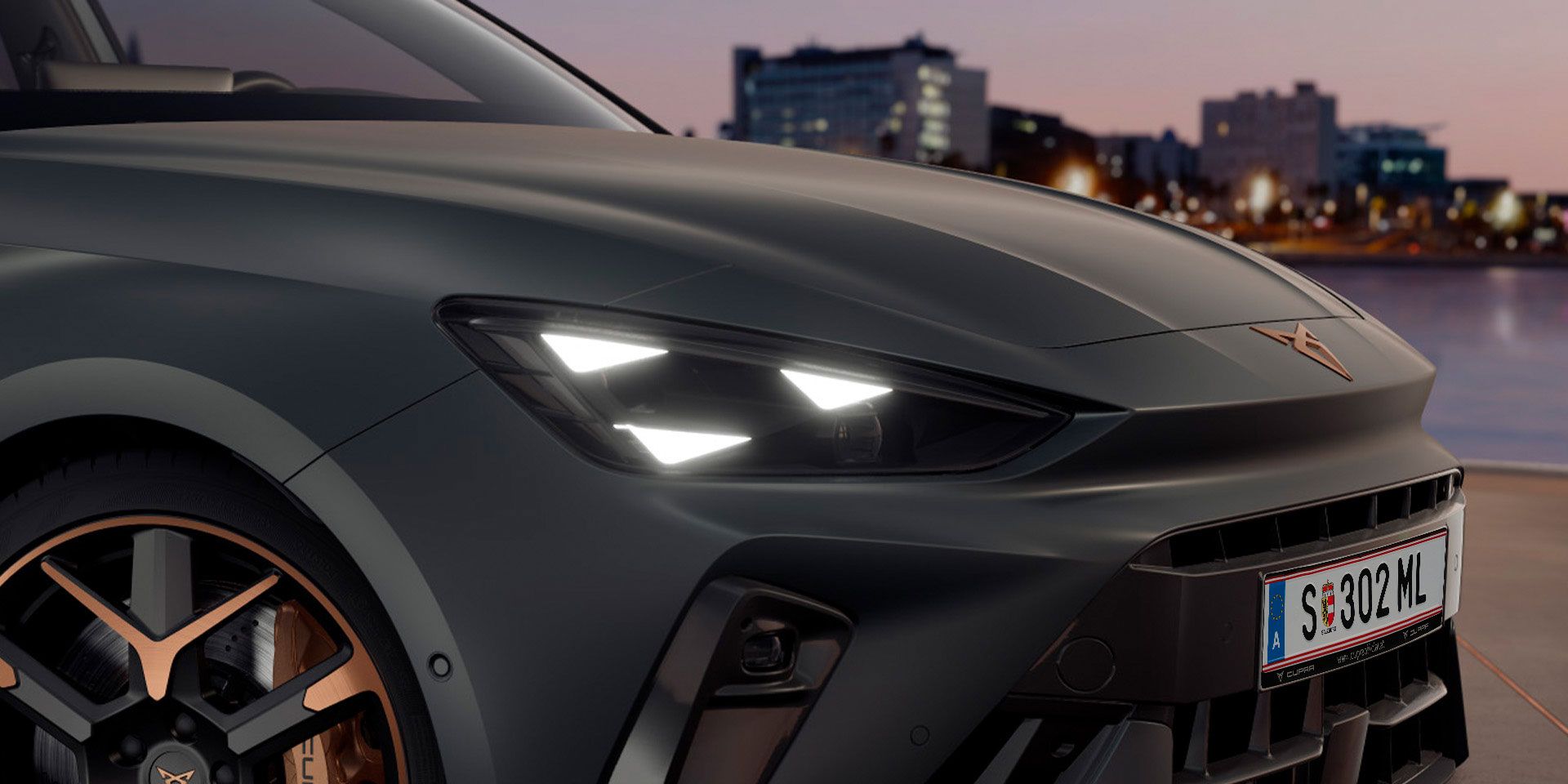 Grafik zum CUPRA Born Ausweichassistent