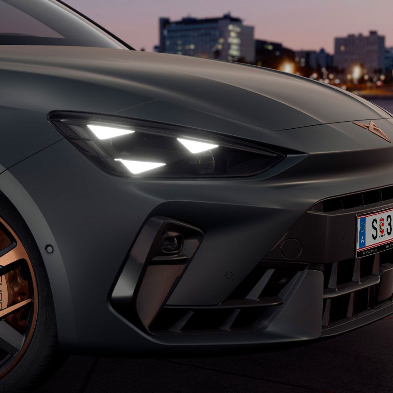 Grafik zum CUPRA Born Ausweichassistent