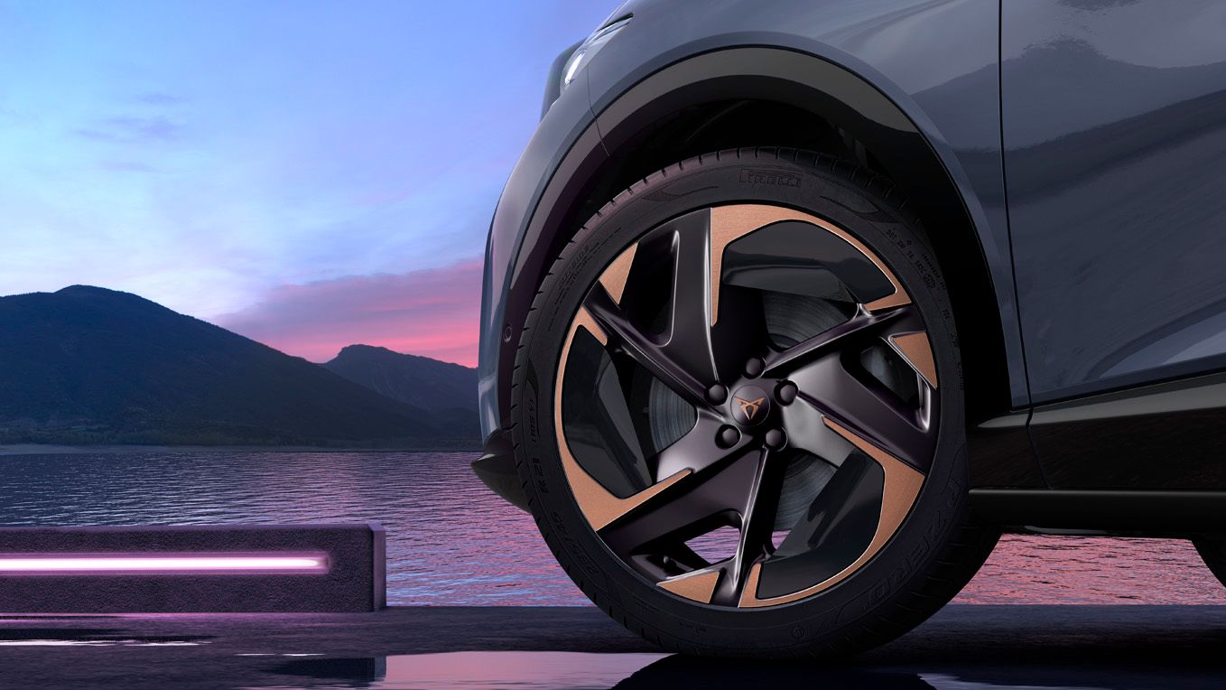 Ansicht eines CUPRA Komplettrades