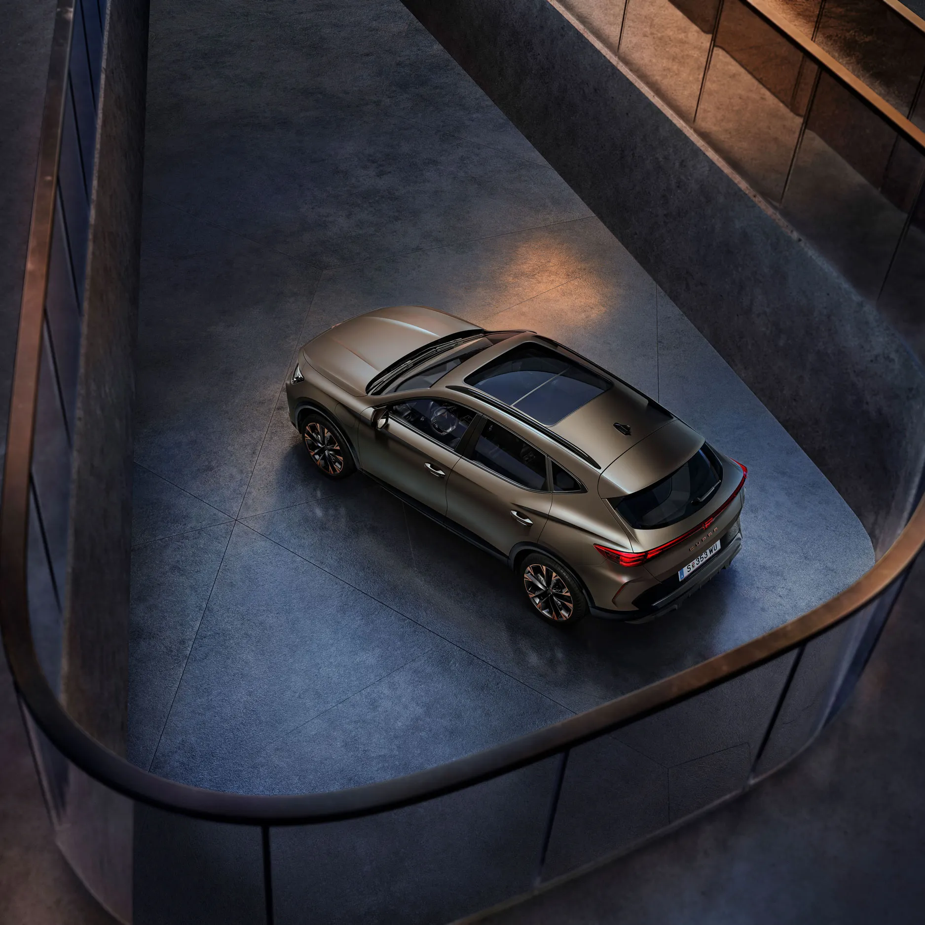 CUPRA Formentor felülről