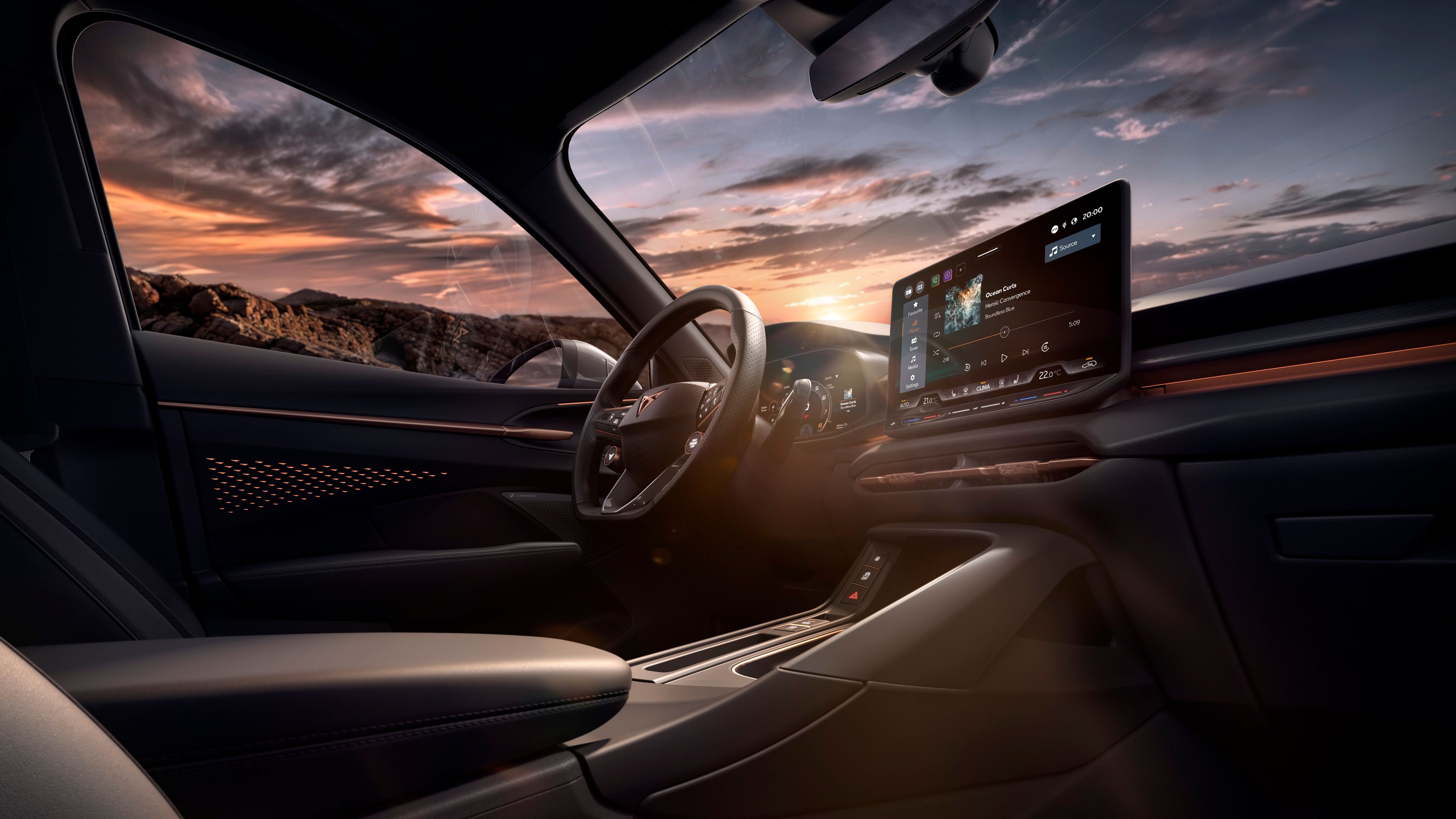 CUPRA Terramar beltere