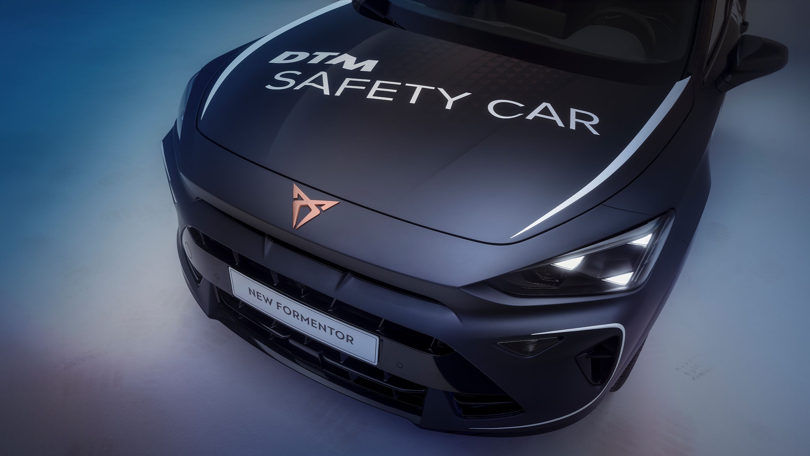 Cupra Formentor biztonsági autó felülről