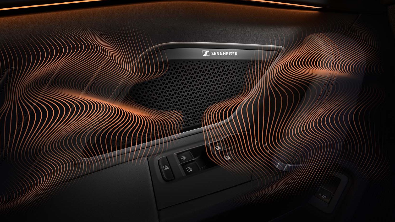 Sennheiser Lautsprecher in einem CUPRA Formentor.