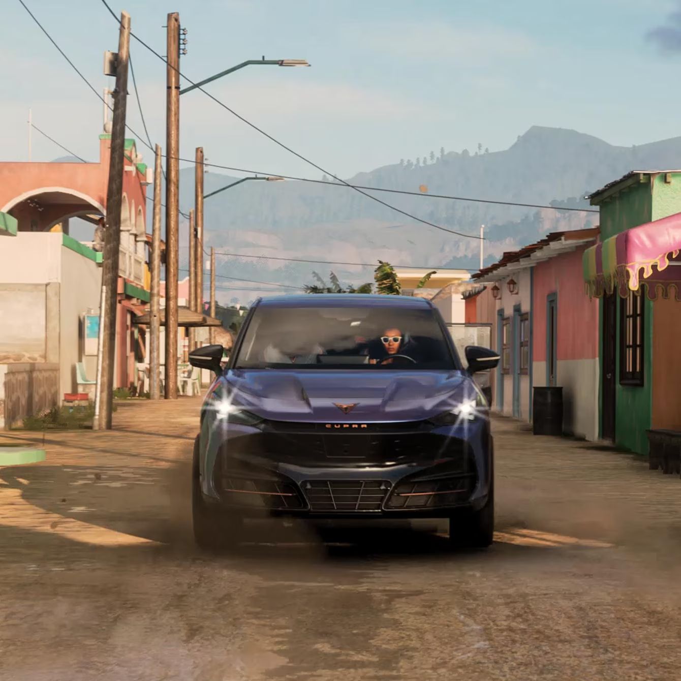 CUPRA Tavascan forza horizon játék utcáin