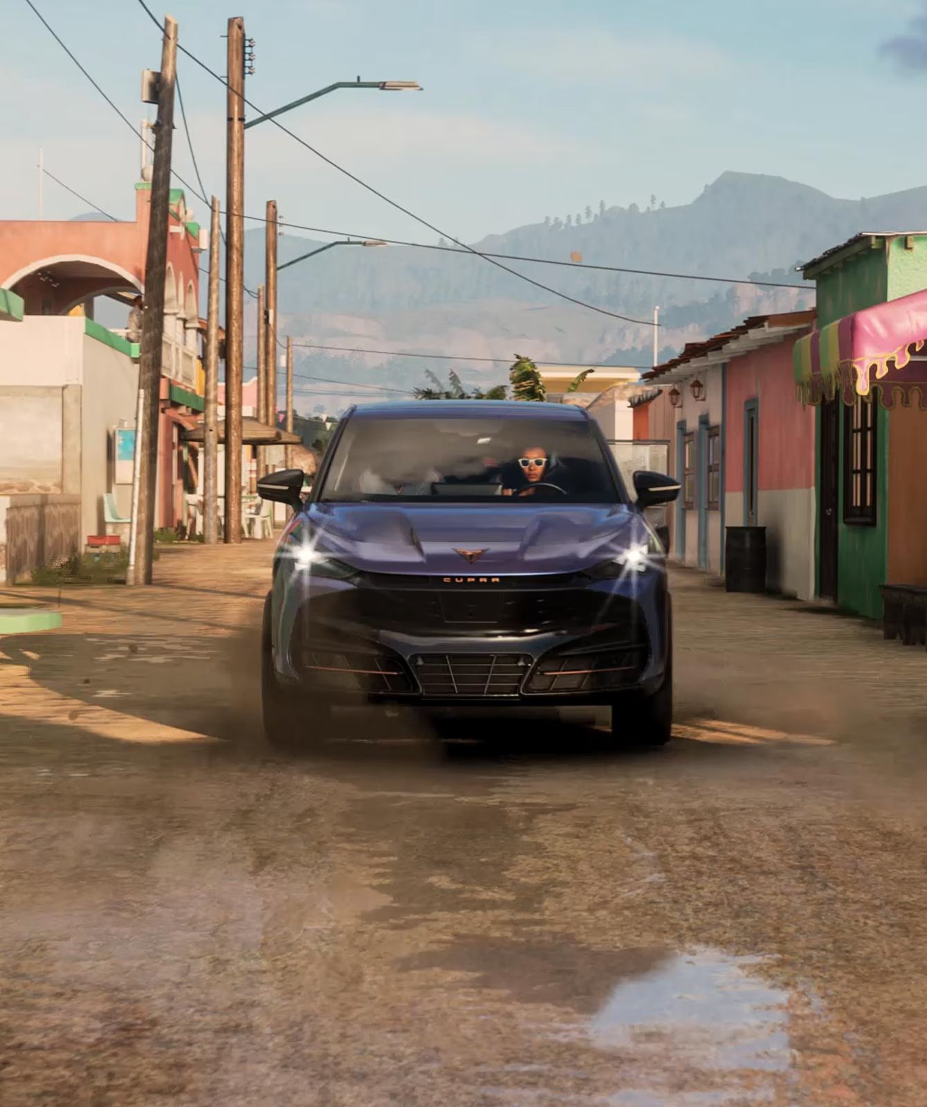 CUPRA Tavascan forza horizon játék utcáin