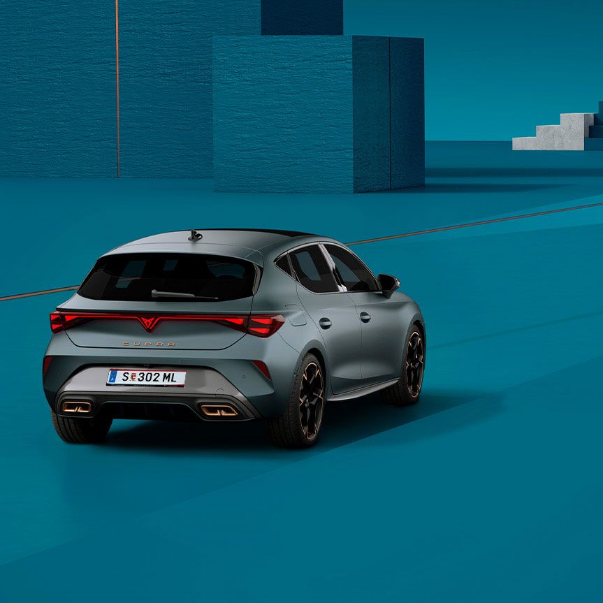 Grafik zur CUPRA Born adaptiven Geschwindigkeitsregelung